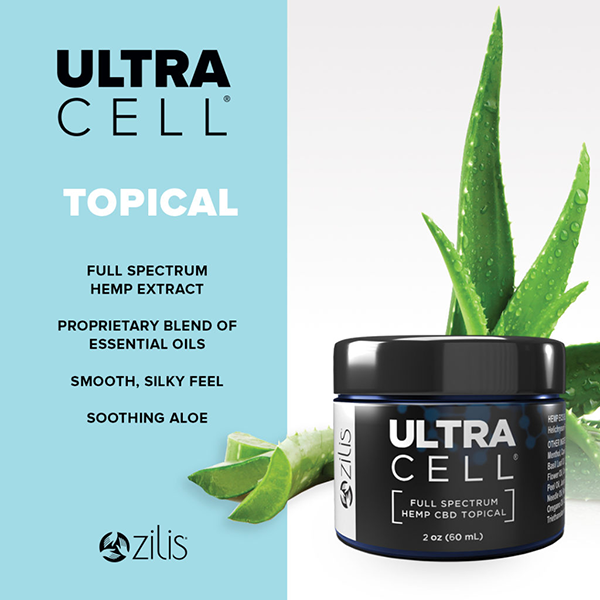 Zilis UltraCell Topical CBD Gel